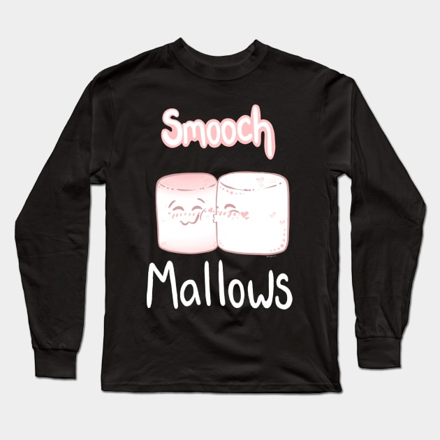 Smooch Mallows! Long Sleeve T-Shirt by axis designs